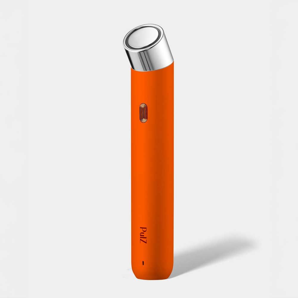 PuIZ Curicare 4-in-1 Ultrasonic EP LED Beauty Device Anti-Aging Skin Absorption Home Care Device White Orange _ Made in Korea